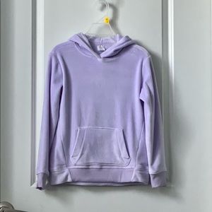 Wonder Nation purple hooded sweatshirt Medium 7-8